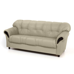 Sofa-lova Rosa 3S, smėlio spalvos/juoda kaina ir informacija | Sofos | pigu.lt