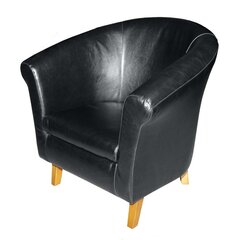 Кресло Ilona, чёрное цена и информация | Кресла в гостиную | pigu.lt