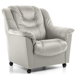 Кресло Mann, белое цена и информация | Кресла в гостиную | pigu.lt