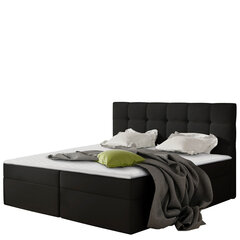 Кровать континентальная Nele, 140x200 см, коричневый цена и информация | Кровати | pigu.lt