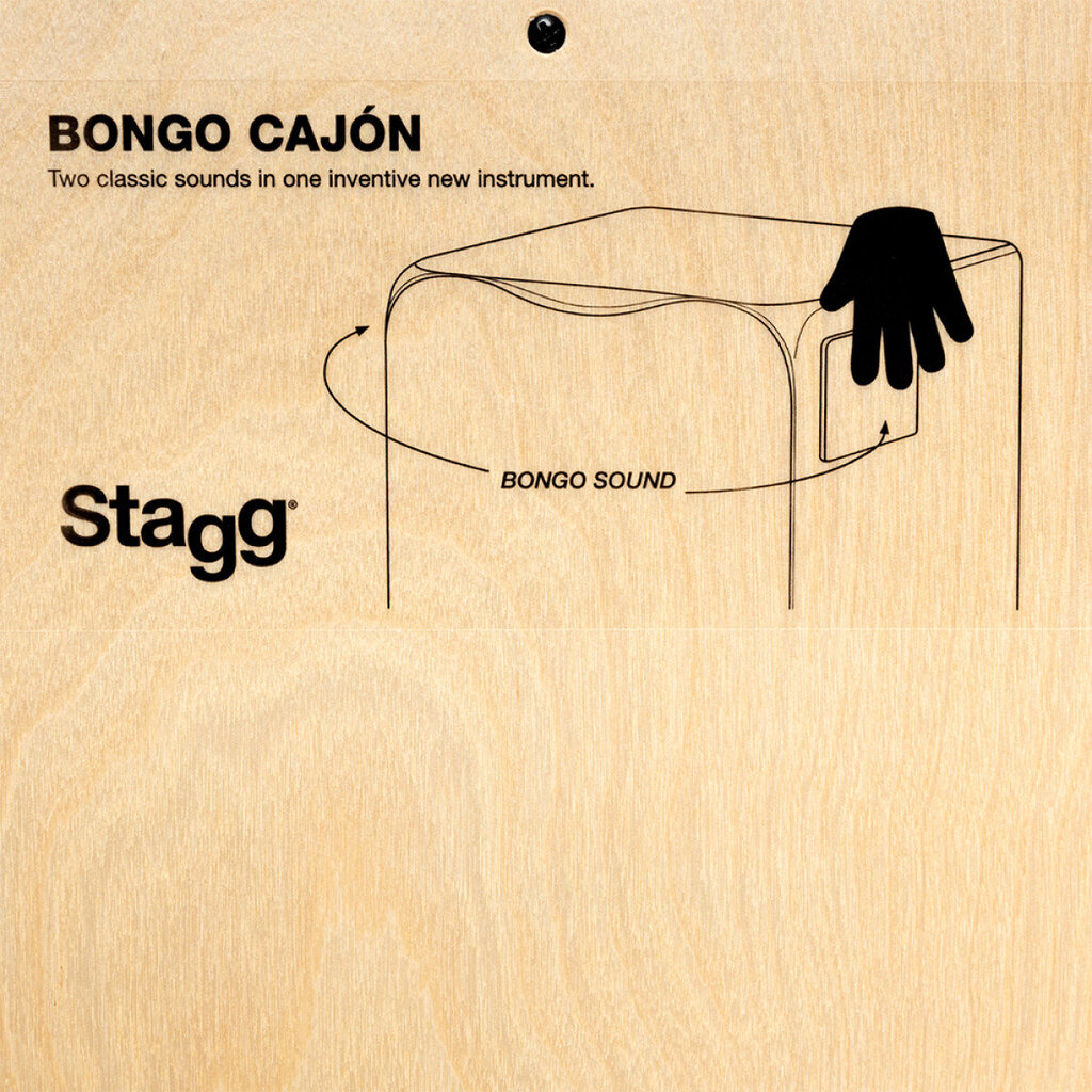 Kachonas Stagg CAJ-BONGO-N цена и информация | Perkusija | pigu.lt