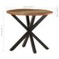 Šoninis staliukas, 68x68x56 cm, rudas kaina ir informacija | Kavos staliukai | pigu.lt