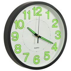 Šviečiantis sieninis laikrodis цена и информация | Часы | pigu.lt