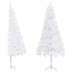 Dirbtinė kampinė Kalėdų eglutė vidaXL, 180 cm, PVC kaina ir informacija | Eglutės, vainikai, stovai | pigu.lt