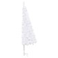 Dirbtinė kampinė Kalėdų eglutė vidaXL, 210 cm, PVC kaina ir informacija | Eglutės, vainikai, stovai | pigu.lt