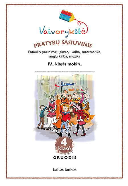 Pratybos 4 kl. Vaivorykštė „Gruodis“ цена и информация | Pratybų sąsiuviniai | pigu.lt