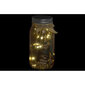 Dekoratyvinis butelis LED DKD Home Decor, 18 cm, 2 vnt. kaina ir informacija | Interjero detalės | pigu.lt