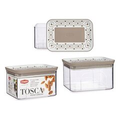 Stefanplast Tosca контейнер для хранения продуктов, коричневато-желтый, пластик, 700 мл цена и информация | Посуда для хранения еды | pigu.lt