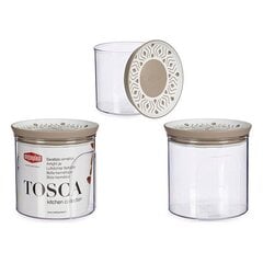 Stefanplast Tosca birių produktų indas, rusvai gelsva, plastmasinis, 700 ml kaina ir informacija | Maisto saugojimo  indai | pigu.lt