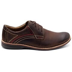 Vyriški batai Olivier 242, rudi kaina ir informacija | Vyriški batai | pigu.lt