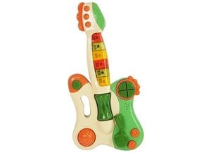 Interaktyvi gitara su pianinu, žalia kaina ir informacija | Žaislai kūdikiams | pigu.lt