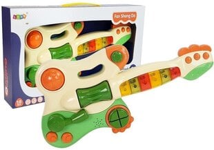 Interaktyvi gitara su pianinu, žalia kaina ir informacija | Žaislai kūdikiams | pigu.lt