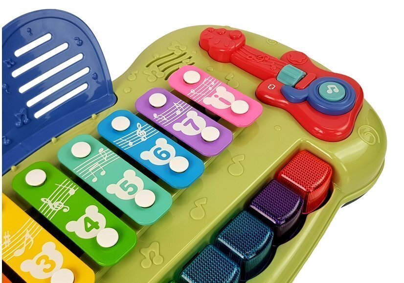 Ksilofonas-pianinas vaikams Lean Toys Baby Piano kaina ir informacija | Žaislai kūdikiams | pigu.lt