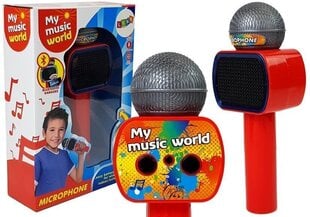 Детский микрофон караоке, красный цена и информация | Развивающие игрушки | pigu.lt