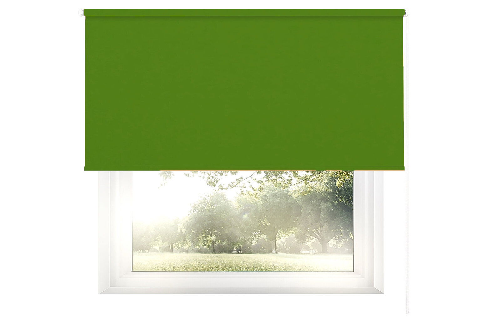 Sieninis roletas su audiniu Dekor 140x170 cm, d-13 Žalia kaina ir informacija | Roletai | pigu.lt