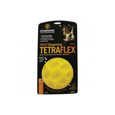 Starmark Treat Dispensing Tetraflex žaislas šunims-L цена и информация | Žaislai šunims | pigu.lt