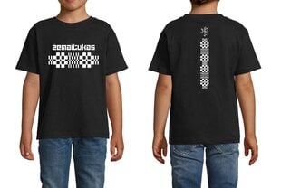 Marškinėliai berniukams Žemaitukas, juodi цена и информация | Рубашки для мальчиков | pigu.lt