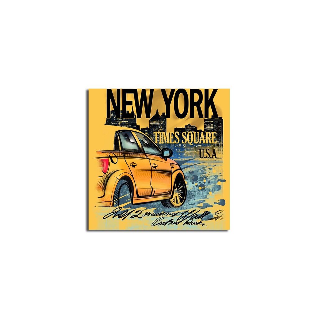 Reprodukcija New York kaina ir informacija | Reprodukcijos, paveikslai | pigu.lt