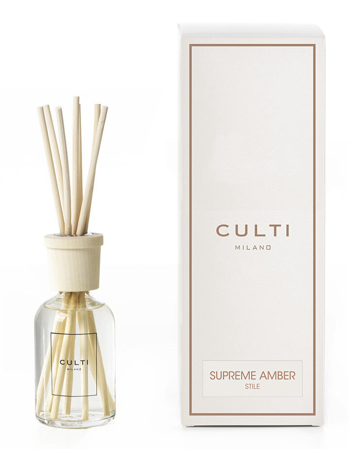 Namų kvapas Culti Supreme Amber Stile, 100 ml kaina ir informacija | Namų kvapai | pigu.lt