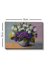 Reprodukcija Gėlių puokštelė vazoje kaina ir informacija | Reprodukcijos, paveikslai | pigu.lt
