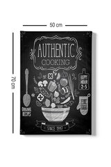 Reprodukcija Authentic cooking kaina ir informacija | Reprodukcijos, paveikslai | pigu.lt