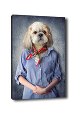 Reprodukcija Šuo su rūbais kaina ir informacija | Reprodukcijos, paveikslai | pigu.lt