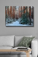 Репродукция Лес зимой цена и информация | Репродукции, картины | pigu.lt