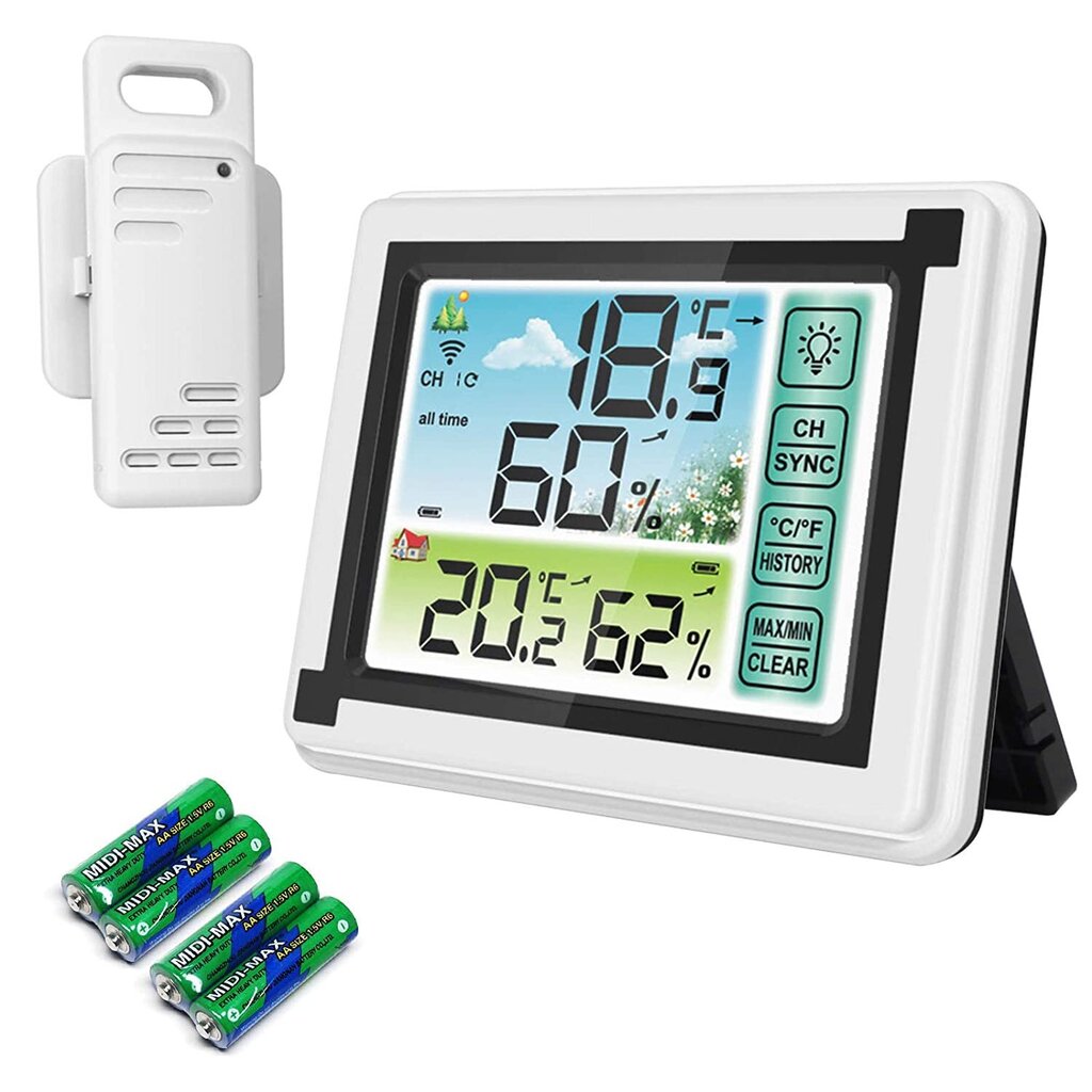 Meteorologinė stotis kaina ir informacija | Meteorologinės stotelės, termometrai | pigu.lt