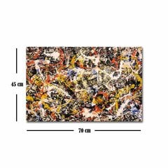 Reprodukcija Konvergencija (Jackson Pollock) kaina ir informacija | Reprodukcijos, paveikslai | pigu.lt