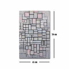 Reprodukcija Composition 6 (Piet Mondrian) kaina ir informacija | Reprodukcijos, paveikslai | pigu.lt