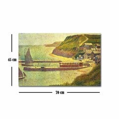 Reprodukcija Harbour at Port‑en‑Bessin at High Tide (Georges Seurat) kaina ir informacija | Reprodukcijos, paveikslai | pigu.lt
