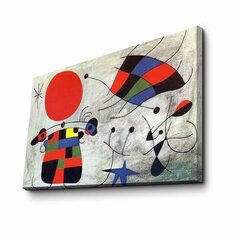 Reprodukcija Abstrakcija (Joan Miro) kaina ir informacija | Reprodukcijos, paveikslai | pigu.lt