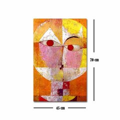 Reprodukcija Senecio / Vyras, einantis į senelę (Paul Klee) kaina ir informacija | Reprodukcijos, paveikslai | pigu.lt