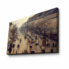 Репродукция Boulevard Montmartre en la mañana de invierno (Camille Pissarro) цена и информация | Репродукции, картины | pigu.lt