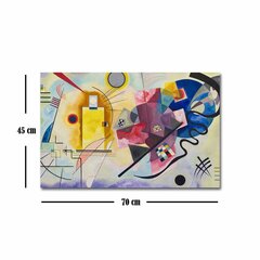 Репродукция Jaune rouge bleu (Wassily Kandinsky) цена и информация | Репродукции, картины | pigu.lt