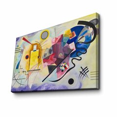 Репродукция Jaune rouge bleu (Wassily Kandinsky) цена и информация | Репродукции, картины | pigu.lt