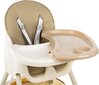 Maitinimo kėdutė 3in1, smėlio spalvos цена и информация | Maitinimo kėdutės | pigu.lt