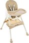Maitinimo kėdutė 3in1, smėlio spalvos kaina ir informacija | Maitinimo kėdutės | pigu.lt