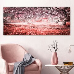 Reprodukcija ant drobės Sakura, 50x120 cm kaina ir informacija | Reprodukcijos, paveikslai | pigu.lt