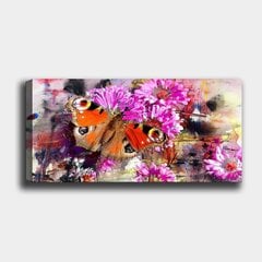 Репродукция на холсте Бабочка, 50x120 см цена и информация | Репродукции, картины | pigu.lt
