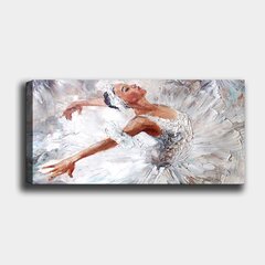 Репродукция на холсте Балерина, 50x120 см цена и информация | Репродукции, картины | pigu.lt