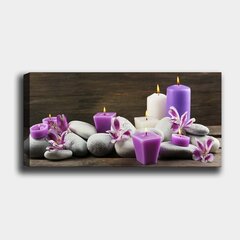 Reprodukcija ant drobės Žvakės, 50x120 cm kaina ir informacija | Reprodukcijos, paveikslai | pigu.lt