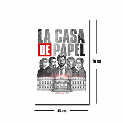 Репродукция La casa de papel цена и информация | Репродукции, картины | pigu.lt