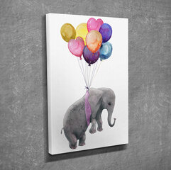 Reprodukcija Dramblys su balionais kaina ir informacija | Reprodukcijos, paveikslai | pigu.lt