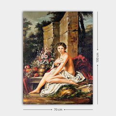 Reprodukcija Romėniško stiliaus moteris kaina ir informacija | Reprodukcijos, paveikslai | pigu.lt