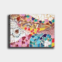 Картина из закаленного стекла Мозаика цена и информация | Репродукции, картины | pigu.lt