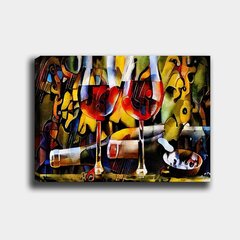 Репродукция на холсте Вино, 70x100 см цена и информация | Репродукции, картины | pigu.lt