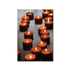 Reprodukcija ant drobės Žvakės kaina ir informacija | Reprodukcijos, paveikslai | pigu.lt