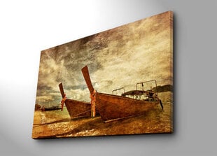 Репродукция на холсте Лодки цена и информация | Репродукции, картины | pigu.lt