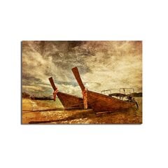 Репродукция на холсте Лодки цена и информация | Репродукции, картины | pigu.lt